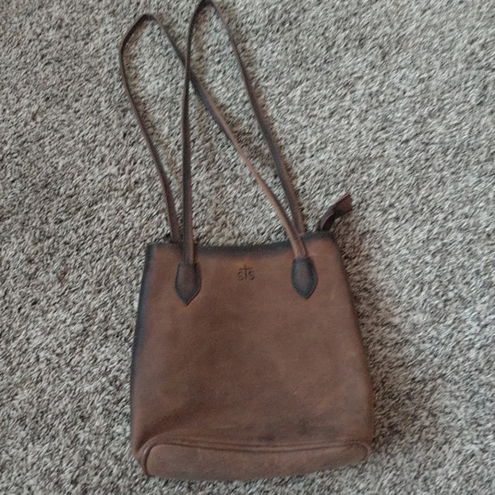 STS leather purse/backpack